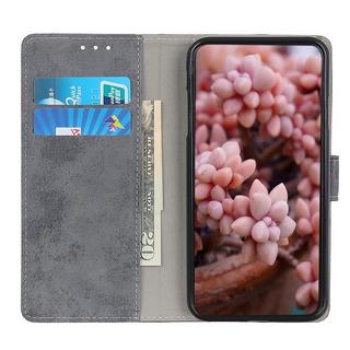 Cover-Discount  Nokia 5.4 - Vintage Etui Wildleder Optik 