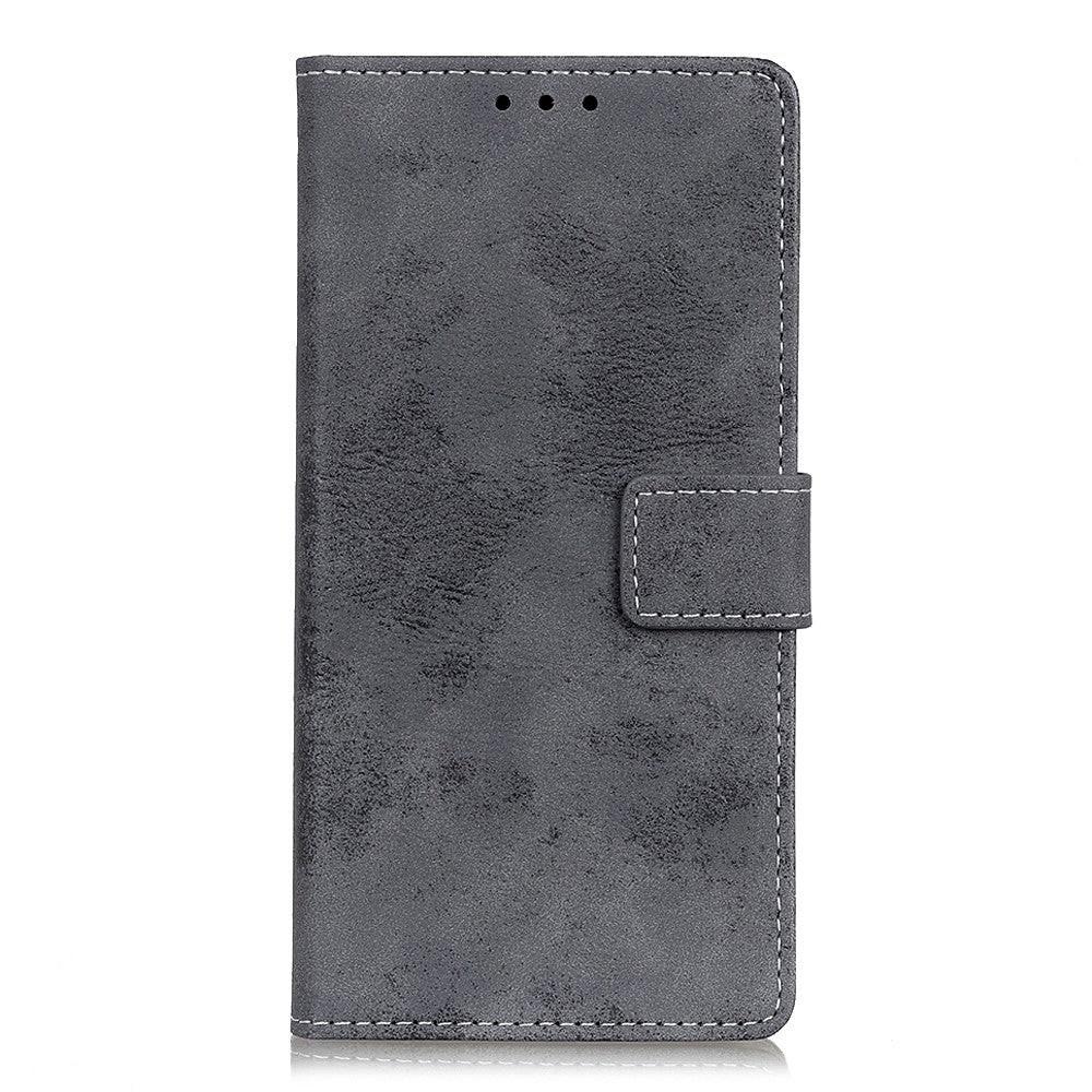 Cover-Discount  Nokia 5.4 - Vintage Etui Wildleder Optik 