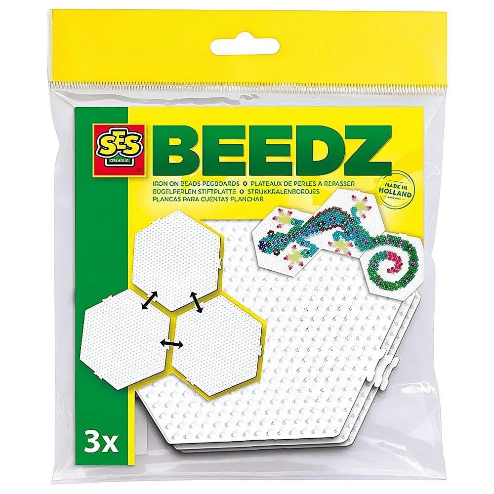 Image of SES Stiftplatten Für Bügelperlen Unisex Weiss