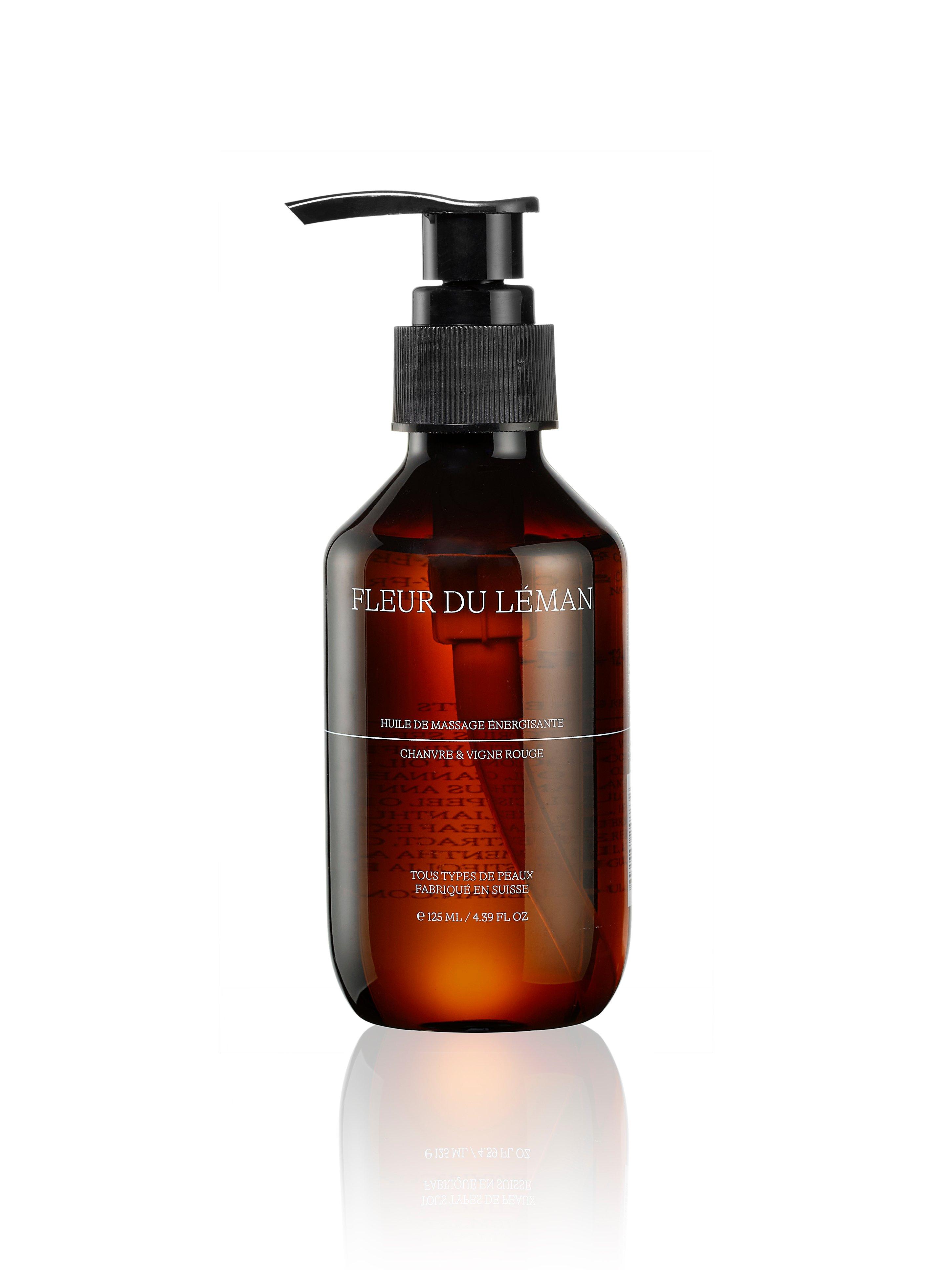 Bild von Energisierendes Massageöl / Hanf Und Roter Weinlaub Damen 125ml