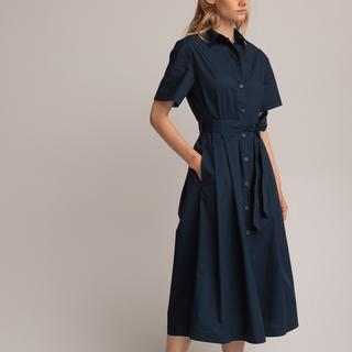 La Redoute Collections  Blusenkleid mit Bindegürtel 