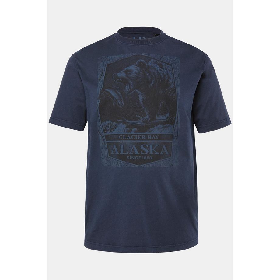 JP1880 T-shirt Maniche Corte Stampa Petto Look Vintage  