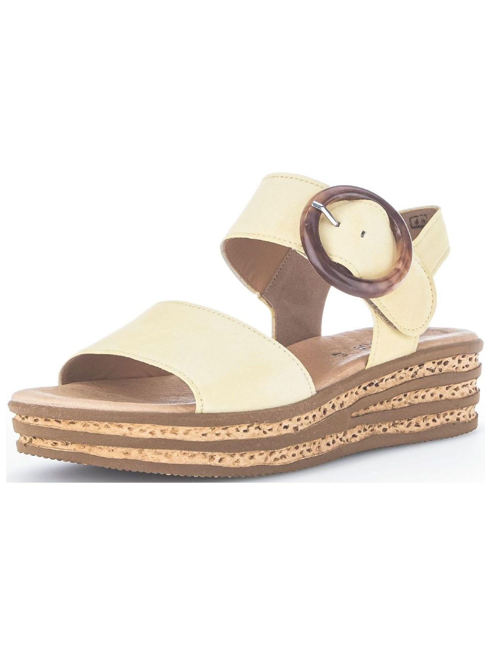 Image of Sandalen Damen Gelb Bunt 38.5