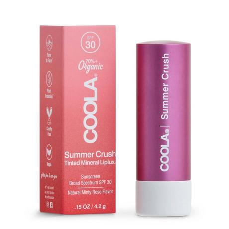 Coola  Liplux Baume à lèvres minéral teinté SPF30 - Summer Crush 