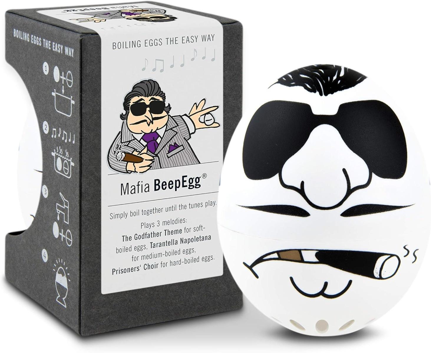 Image of Singende Eieruhr Mafia Unisex Weiss ONE SIZE