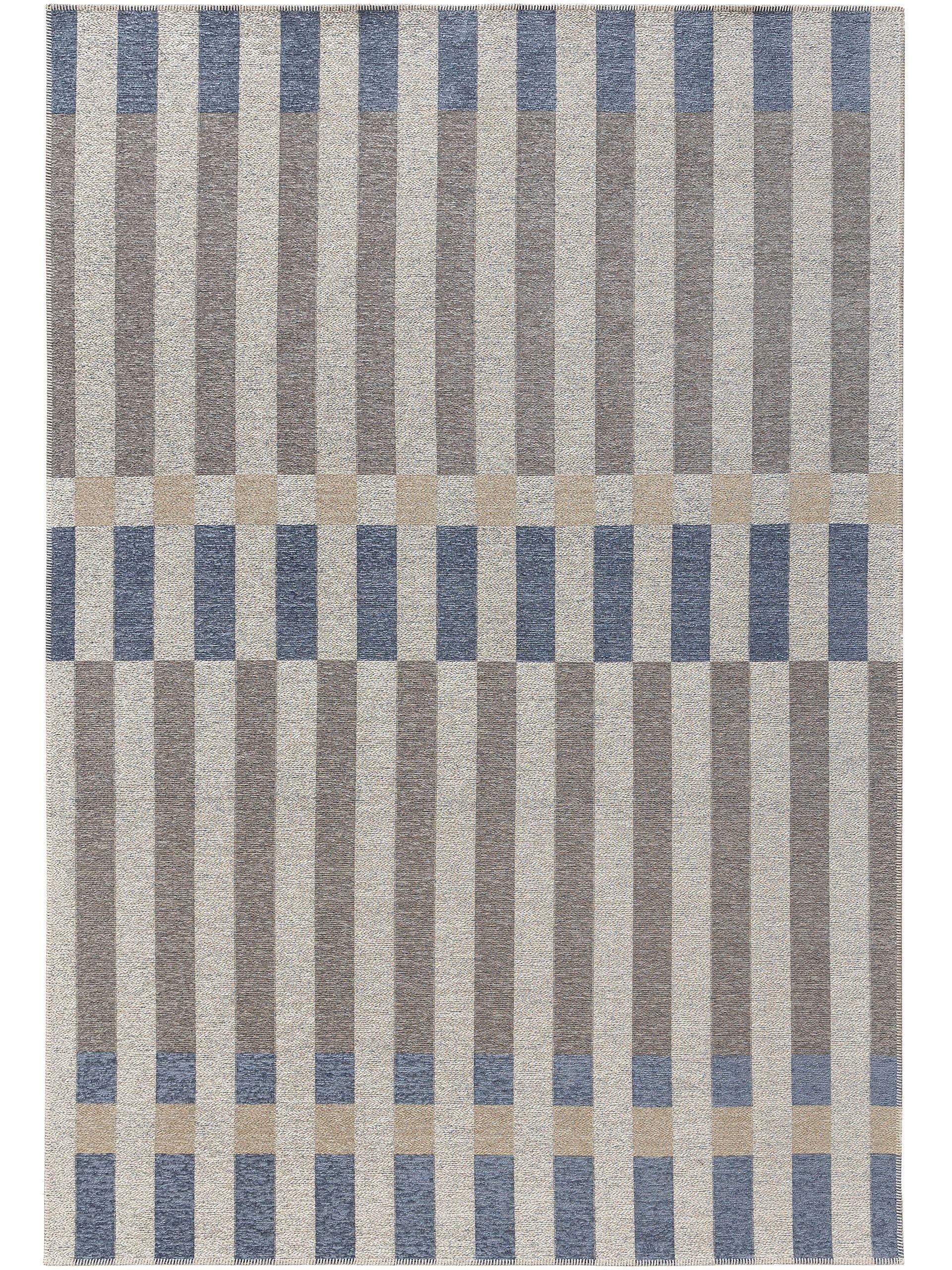 Benuta Tapis d'extérieur & intérieur Kiano Multicouleur/Bleu  