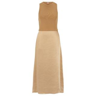 BOSS Flaurelia Ärmelloses Midikleid  