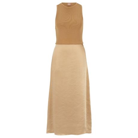 BOSS Flaurelia Ärmelloses Midikleid  