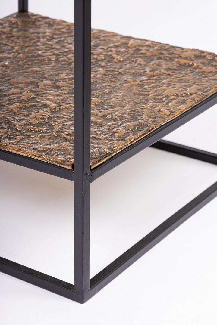 mutoni Table d&#039;appoint Mysore or haute (set de 2)  