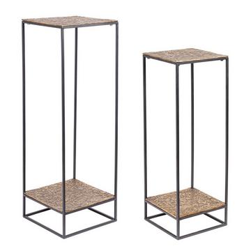 Table d&#039;appoint Mysore or haute (set de 2)