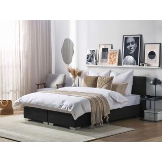 Beliani Boxspring Bett aus Polyester Modern ADMIRAL  