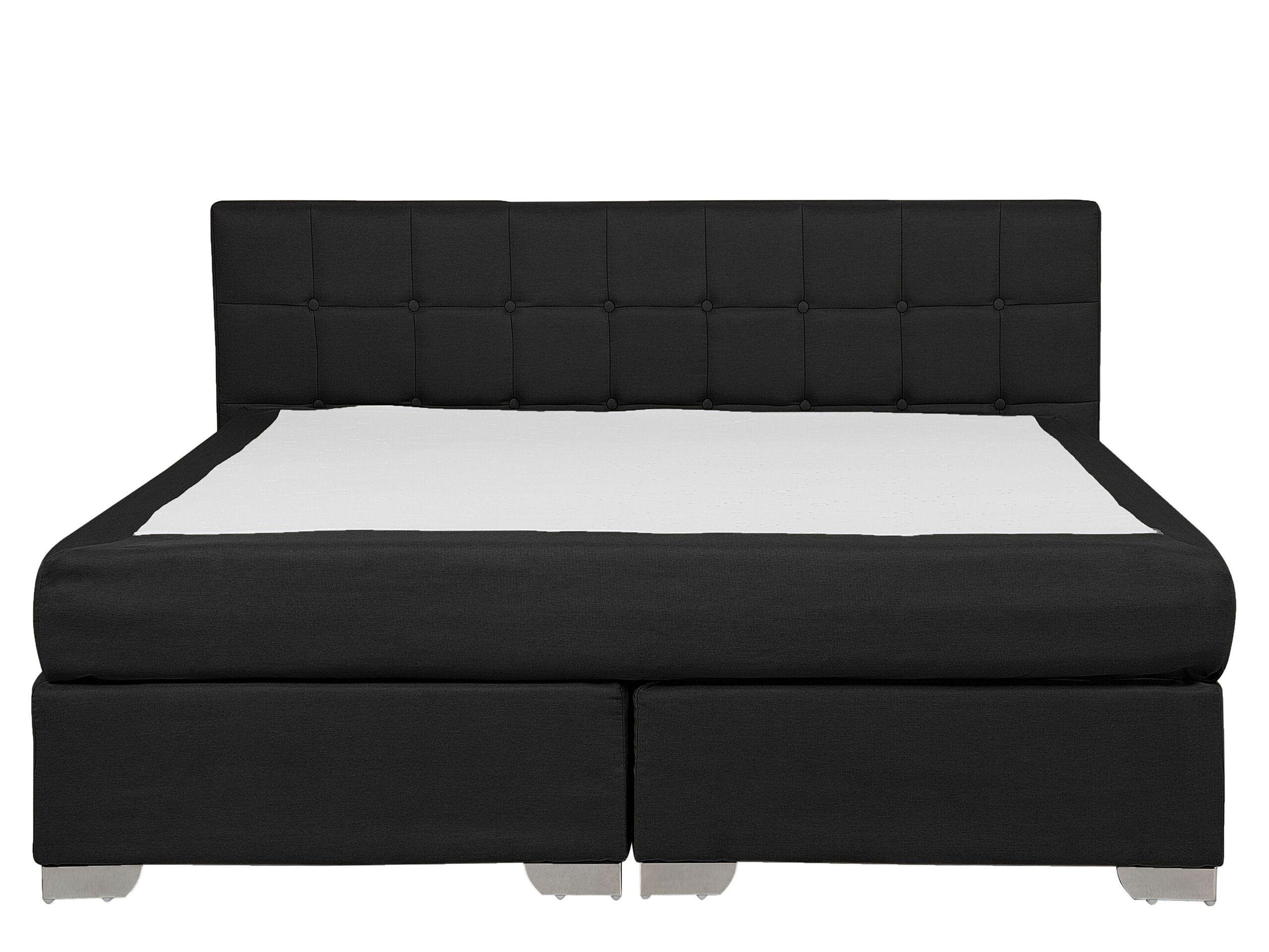 Beliani Boxspring Bett aus Polyester Modern ADMIRAL  