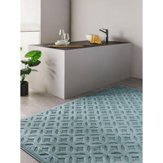 Benuta Tapis d'extérieur & intérieur Bonte Turquoise  