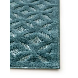 Benuta Tapis d'extérieur & intérieur Bonte Turquoise  