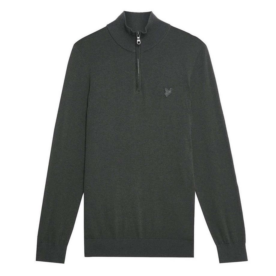 Eagle Merino Pullover, Mit Kurzem Reißverschluss