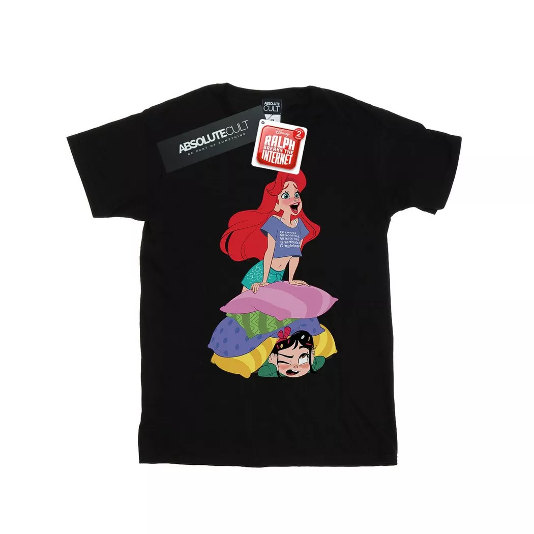 Disney - Wreck It Ralph TShirt, für Damen, Schwarz, Größe XL