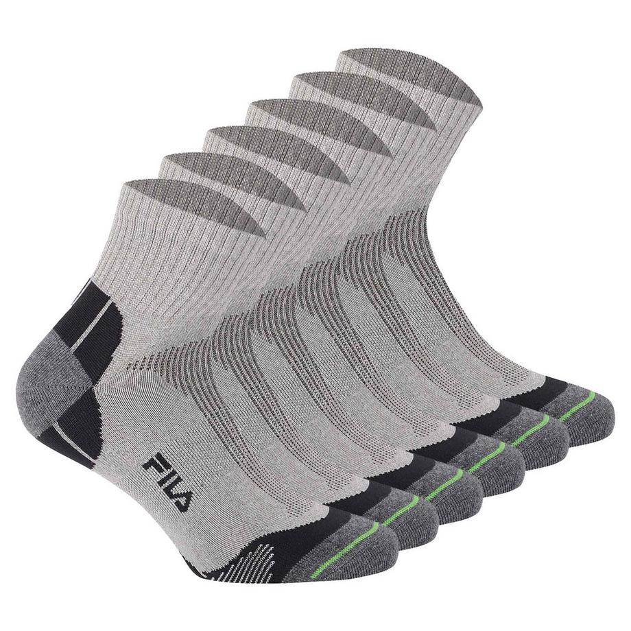 Socken  6er Pack-FILA QUARTER UNISEX SOCKS MULTISPORT 3P