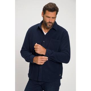 JP1880  Chemise / surchemise en polaire ; manches longues et col Kent ; coupe Modern Fit - jusqu'au 8 XL 