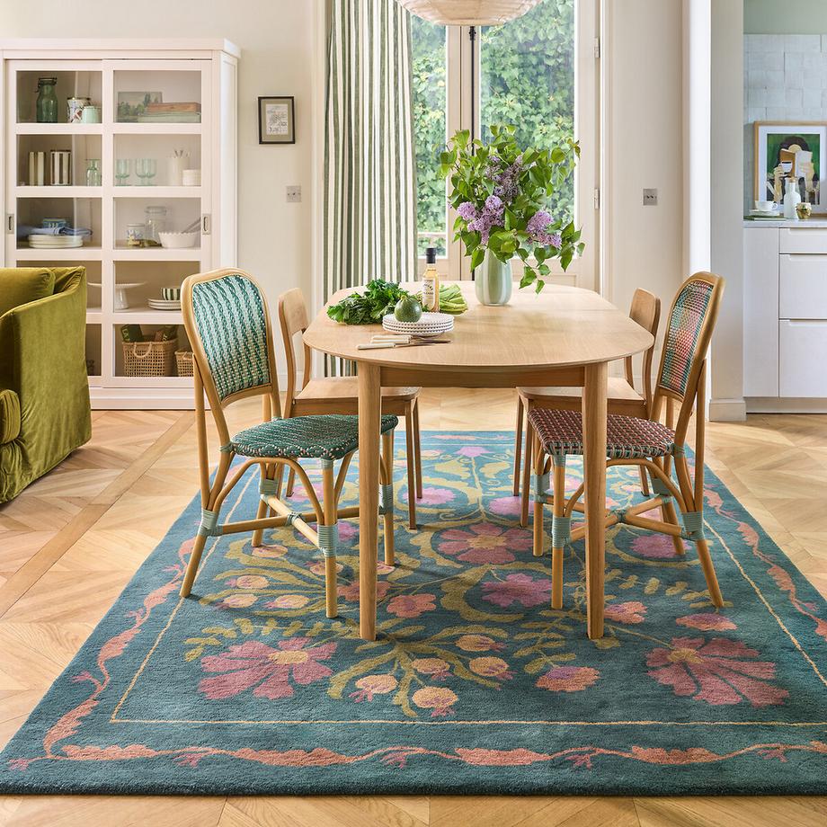 La Redoute Intérieurs Tapis en laine motifs fleurs  