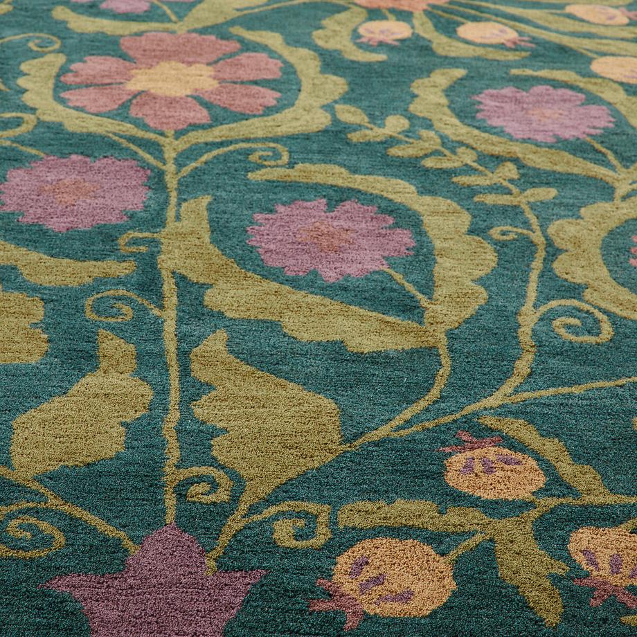 La Redoute Intérieurs Tapis en laine motifs fleurs  