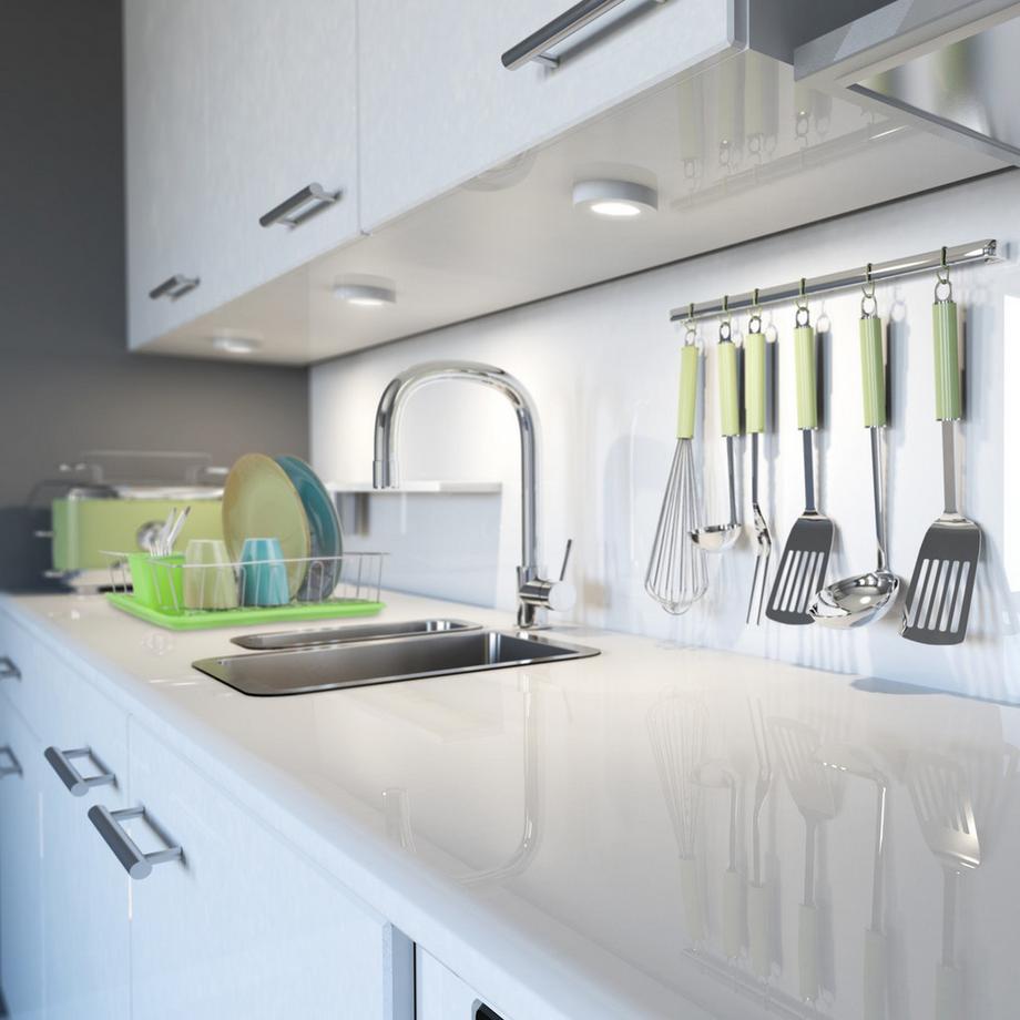 B2X Scolapiatti con portaposate in verde  