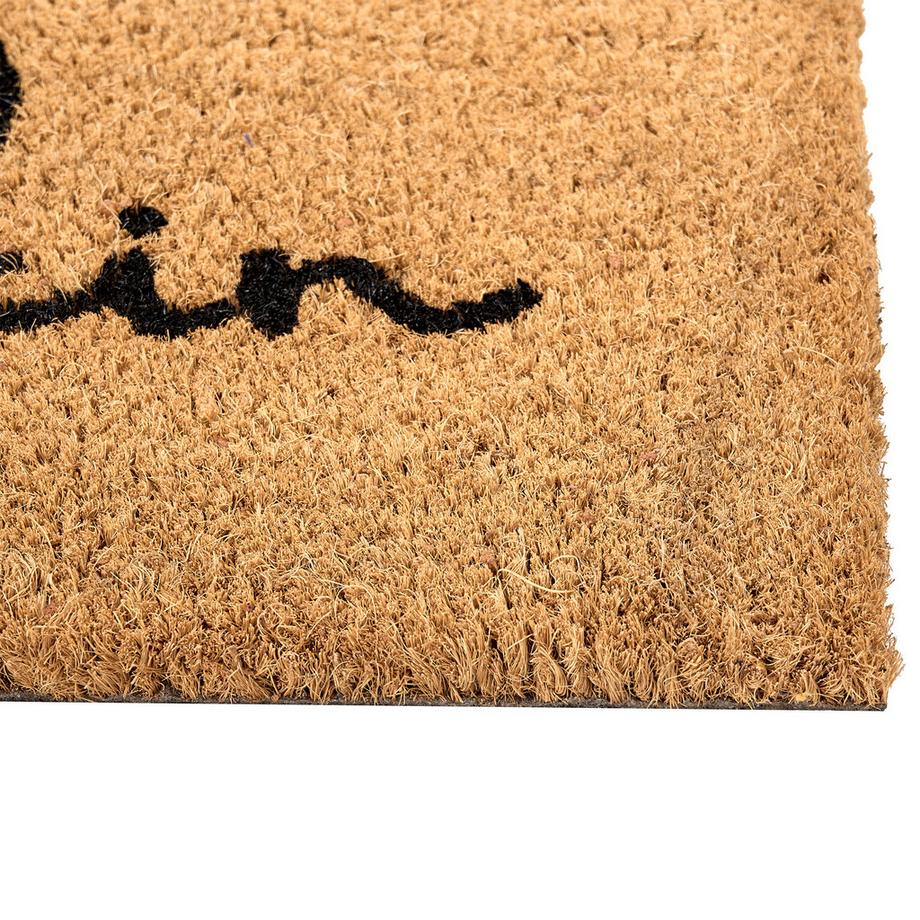 Beliani Fussmatte aus Kokosfasern  SAPANG  