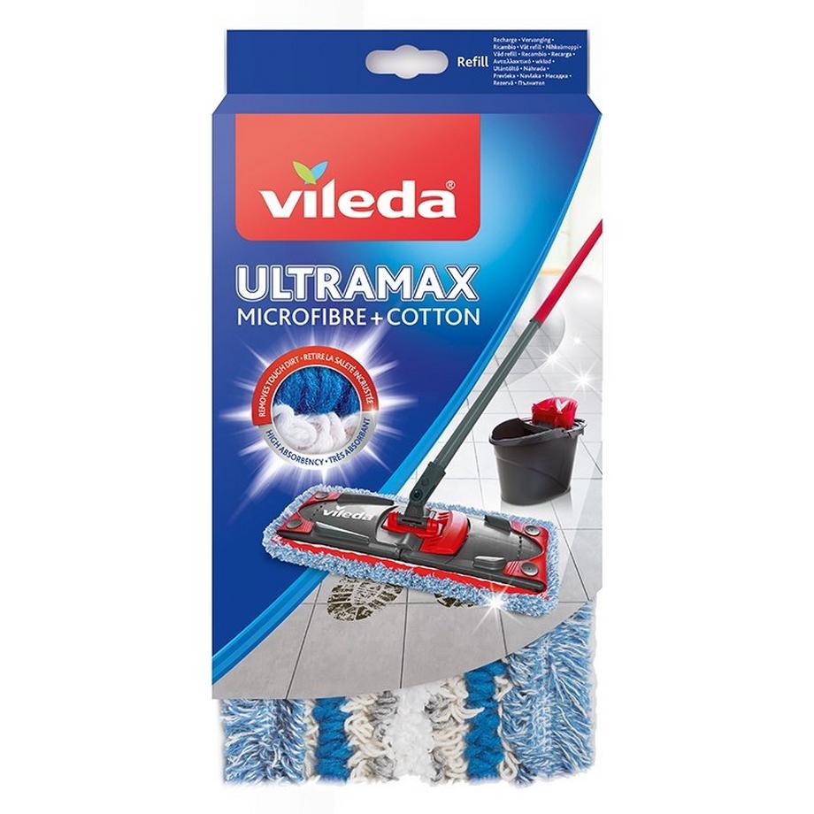 Vileda 4023103139022 accessorio per lavare Testa del mocio Blu, Bianco