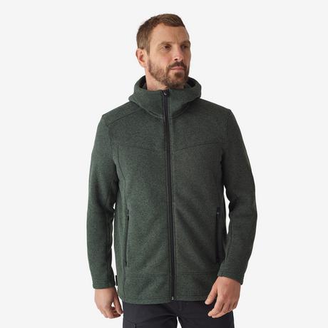 SOLOGNAC  Fleece - VESTE POLAIRE 500 VERTE 