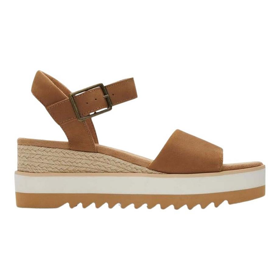 keilsandalen aus leder für frauen  diana