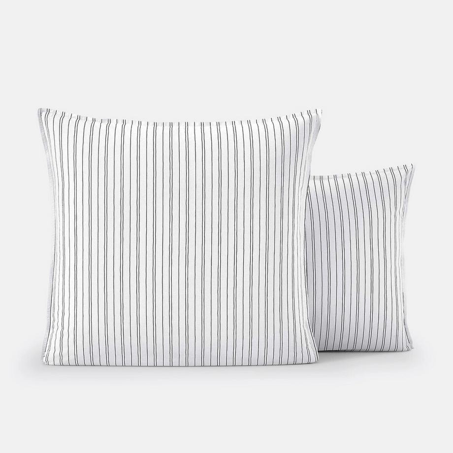 Taie d'oreiller coton lavé Monille