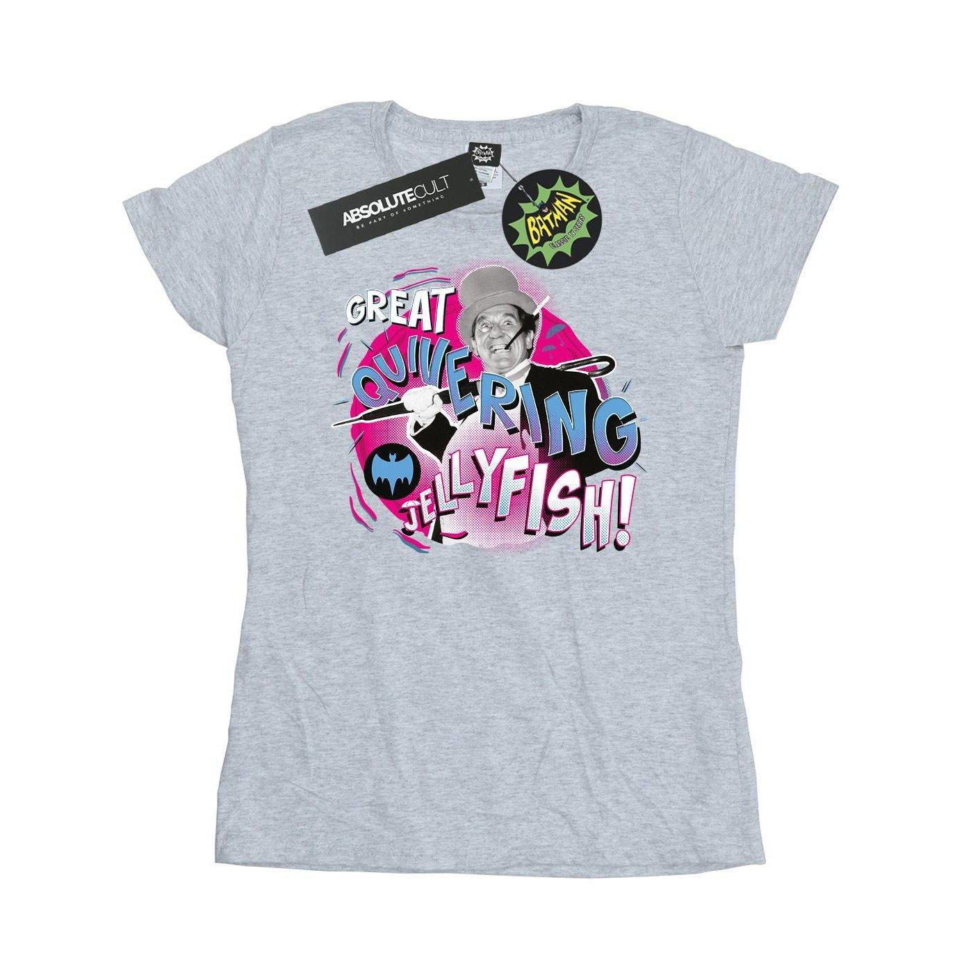 Image of Batman Tv Series The Penguin Jellyfish Tshirt Damen Grau M