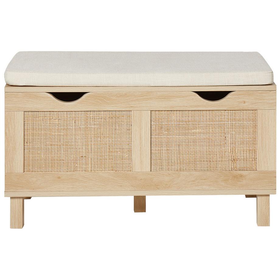 Beliani Banc de rangement en Panneau de particules de bois  WASHINGTON  