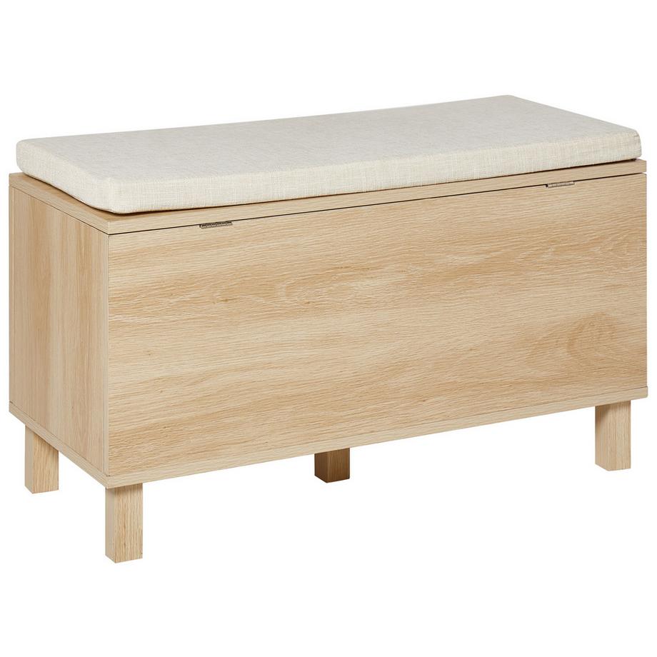 Beliani Banc de rangement en Panneau de particules de bois  WASHINGTON  