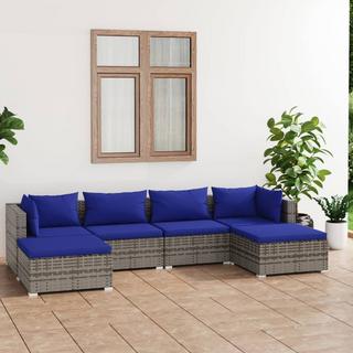 VidaXL Garten-lounge-set poly-rattan  