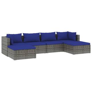 VidaXL Garten-lounge-set poly-rattan  