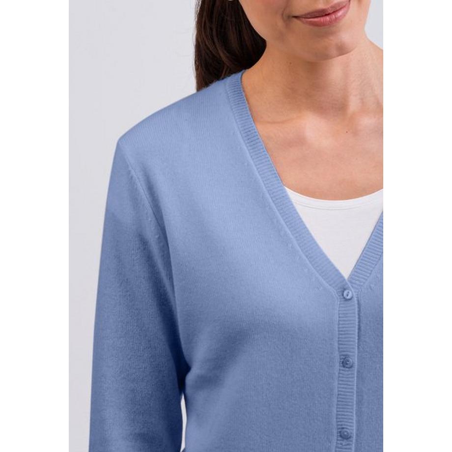 CASH-MERE.CH Kaschmir V-Ausschnitt Cardigan  