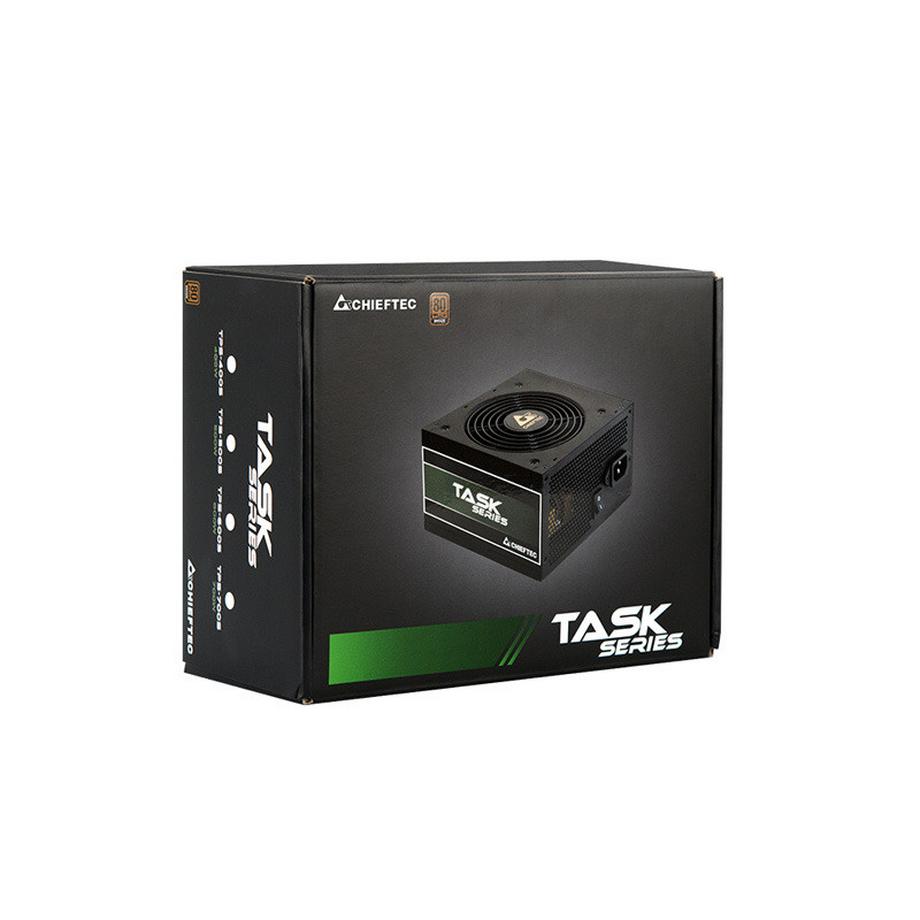 CHIEFTEC  Task TPS-600S alimentatore per computer 600 W 20+4 pin ATX ATX Nero 