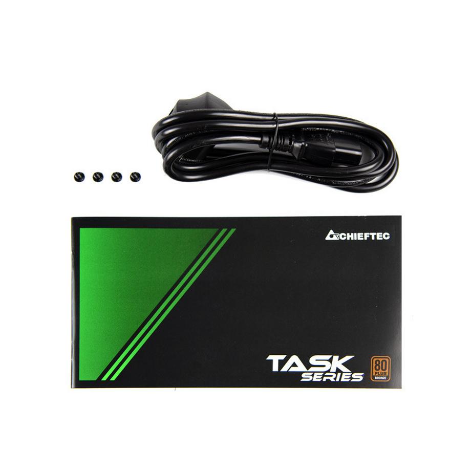 CHIEFTEC  Task TPS-600S alimentatore per computer 600 W 20+4 pin ATX ATX Nero 