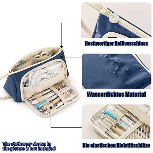 Only-bags.store Trousse à crayons trousse à crayons grande capacité trousse à crayons pour adolescent pour l'école et le bureau  