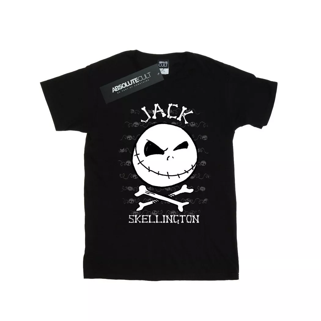 Disney - Nightmare Before Christmas TShirt, für Damen, Schwarz, Größe XL