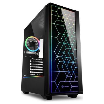 RGB LIT 100 Midi Tower Nero