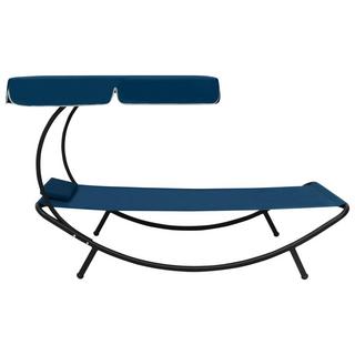 VidaXL Chaise longue tissu  