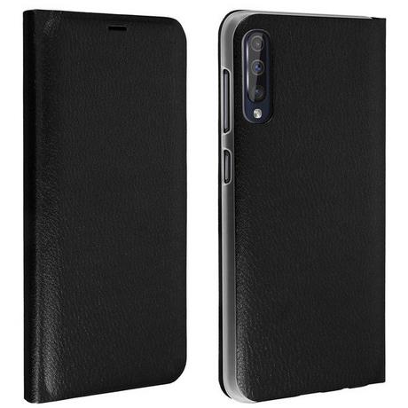 Avizar  Flip Book Cover Galaxy A50 Schwarz 