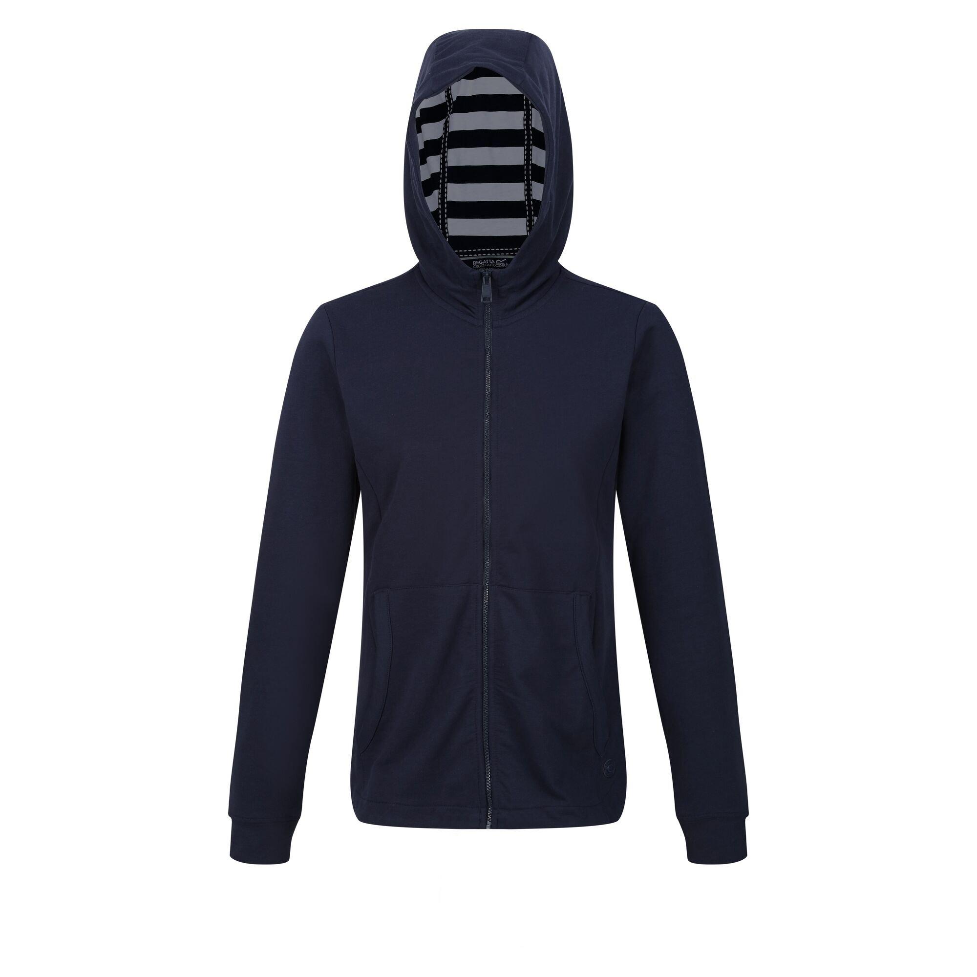 Image of Bayla Hoodie Mit Durchgehendem Reißverschluss Damen Marine 36