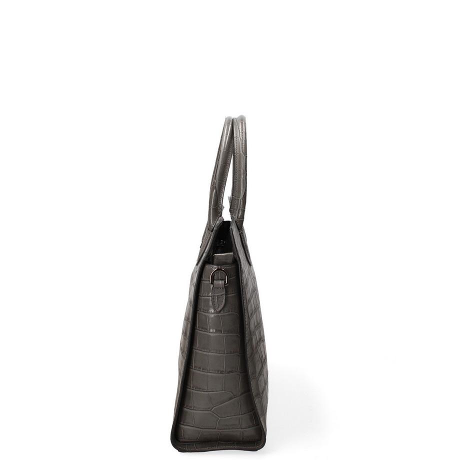 JOHN RICHMOND Handtasche Krokodilprägung  