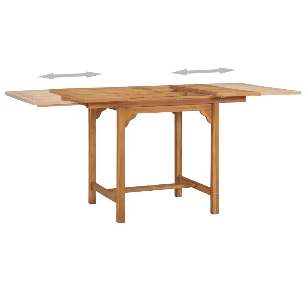 VidaXL Table de jardin bois  