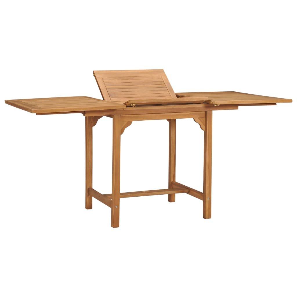 VidaXL Table de jardin bois  