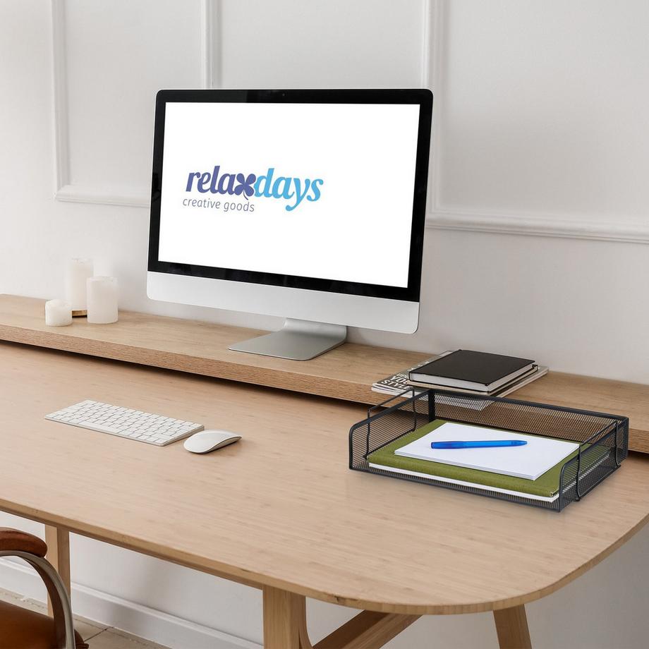 B2X Stapelbare Dokumentenablage aus Metall  