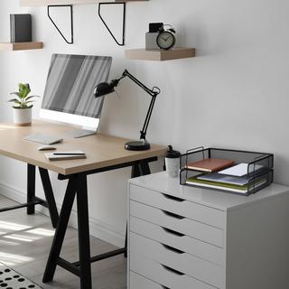 B2X Bac à documents en métal empilable  