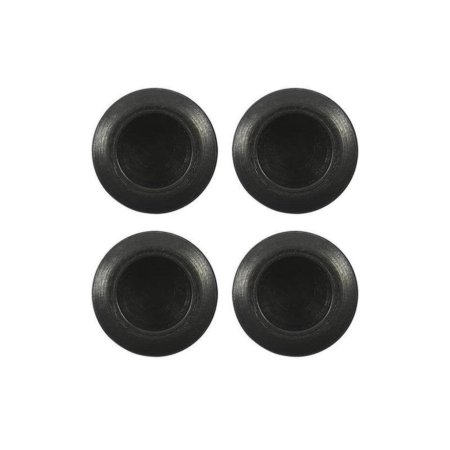 Pricenet  Estremità palo tenda 25mm 4 pezzi in blister 